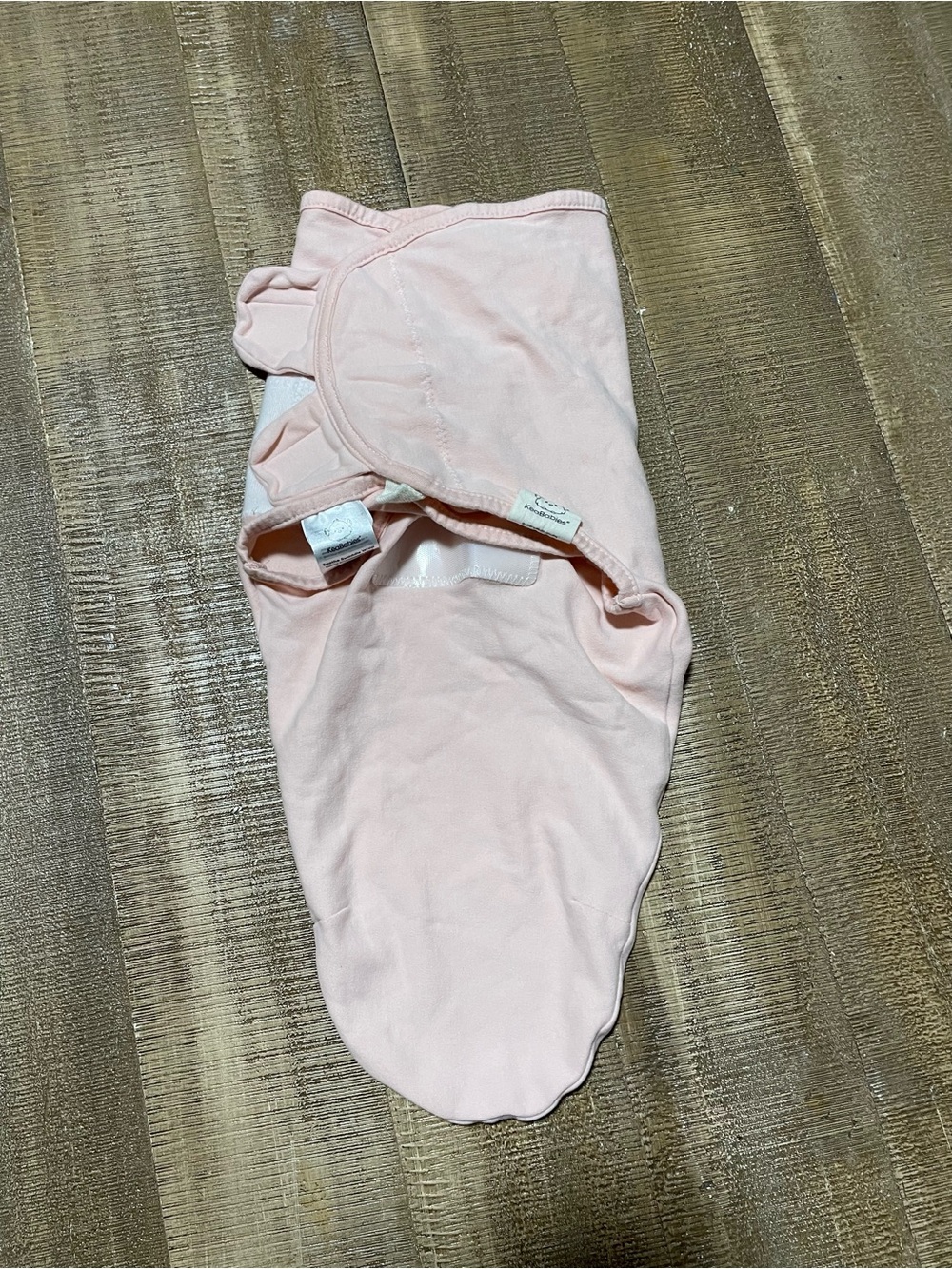 Soft Pink Baby Sleep Sack Velcro Swaddle